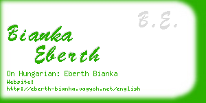 bianka eberth business card